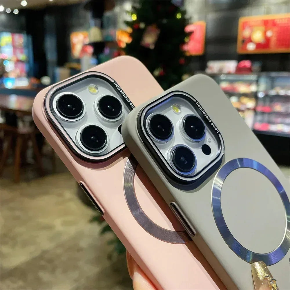 Fashion MagSafe Matte Case iPhone 12 Pro Max - Three