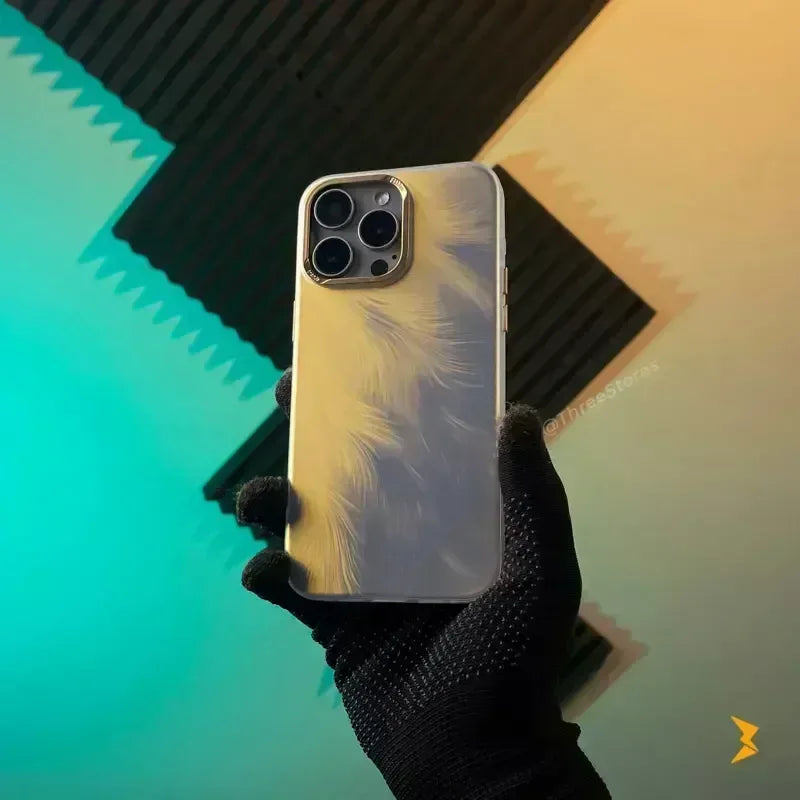 Feather Fashion Case iPhone 16 Pro Max - Three