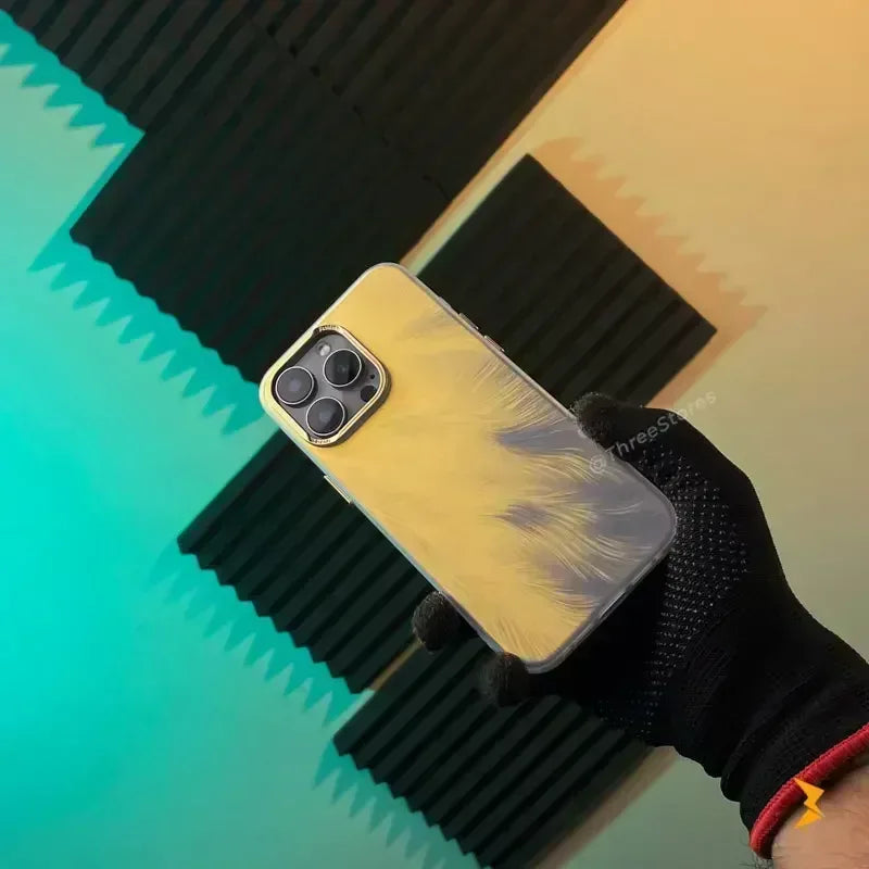 Feather Fashion Case iPhone 16 Pro Max - Three