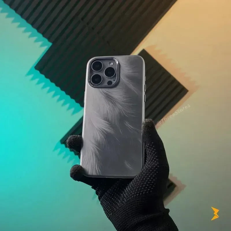 Feather Fashion Case iPhone 16 Pro Max - Three