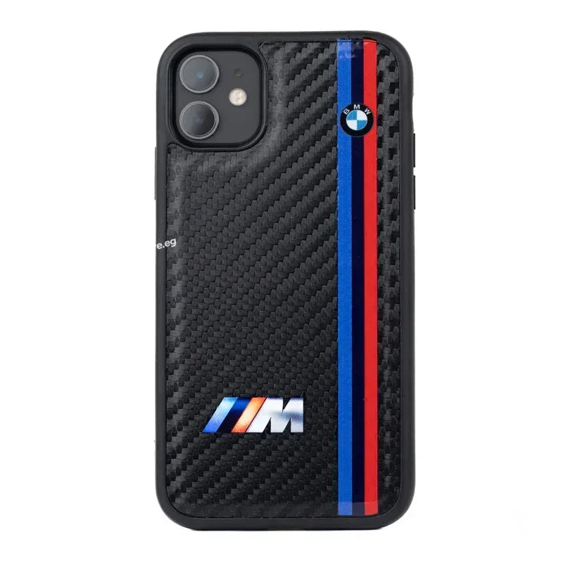 Fiber Carbon Car Brands Case iPhone 11 - Three