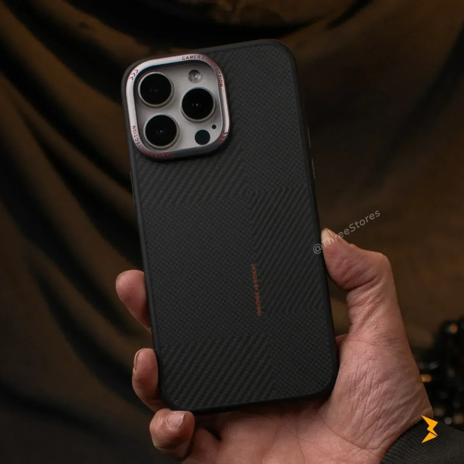 Fiber Guard Case iPhone 15 Pro Max - Three