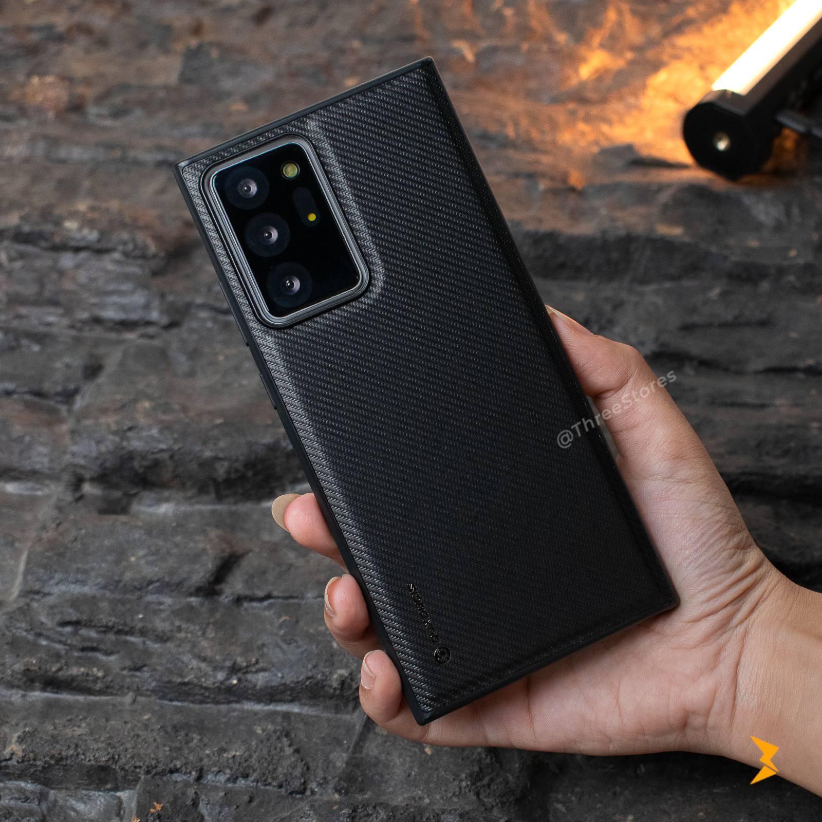 Fino Premium Carbon Case Samsung Note 20 Ultra - Three