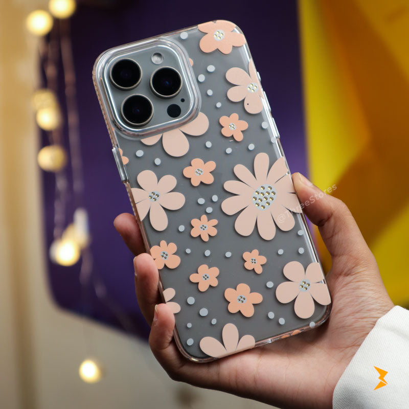 Flowerista Transparent Case iPhone 16 Pro Max