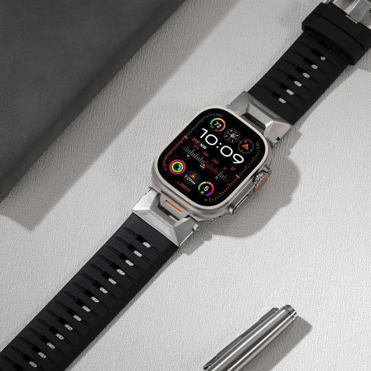 Fluoro Rubber Band For Apple Watch - Three