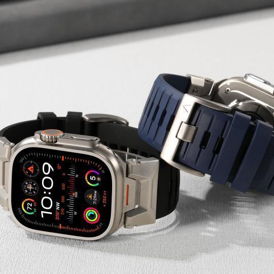 Fluoro Rubber Band For Apple Watch - Three