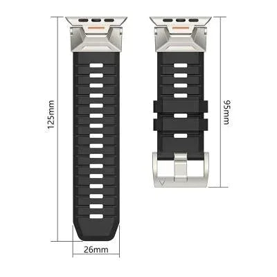 Fluoro Rubber Band For Apple Watch - Three