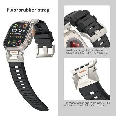 Fluoro Rubber Band For Apple Watch - Three