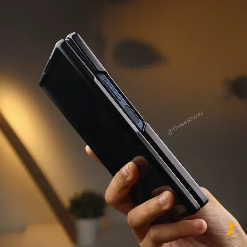 Foldino Leather Case with Pen Samsung Z Fold 7 - Three