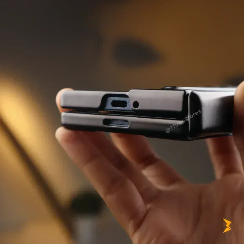 Foldino Leather Case with Pen Samsung Z Fold 7 - Three