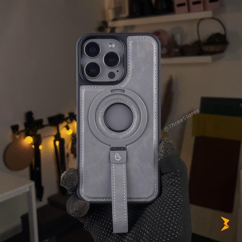 Folio Leather Case iPhone 15 Pro Max