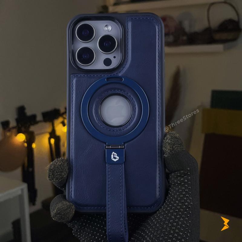 Folio Leather Case iPhone 15 Pro Max