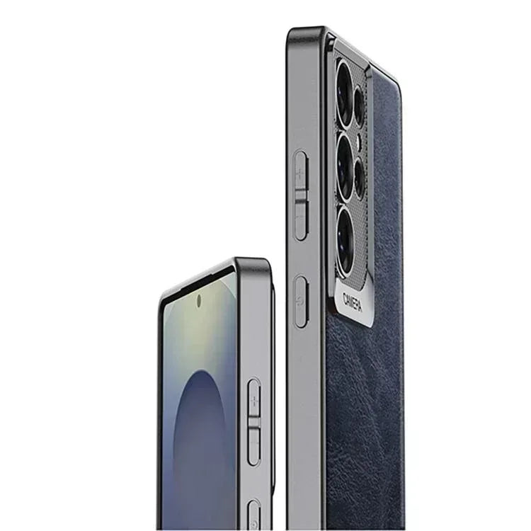 Forge Leather Camera Protection Case Samsung S25 Ultra - Three