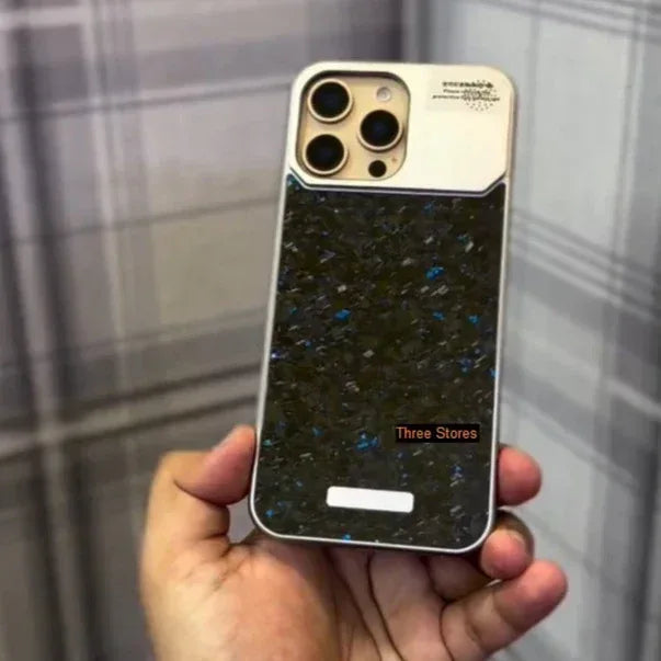 Forged Gems Metal Case iPhone 16 Pro Max - Three