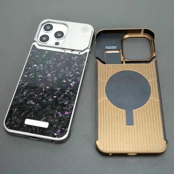 Forged Gems Metal Case iPhone 16 Pro Max - Three