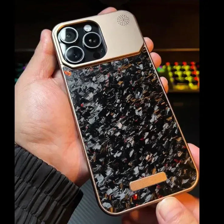 Forged Gems Metal Case iPhone 16 Pro Max - Three
