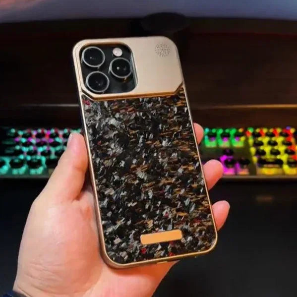 Forged Gems Metal Case iPhone 16 Pro Max - Three