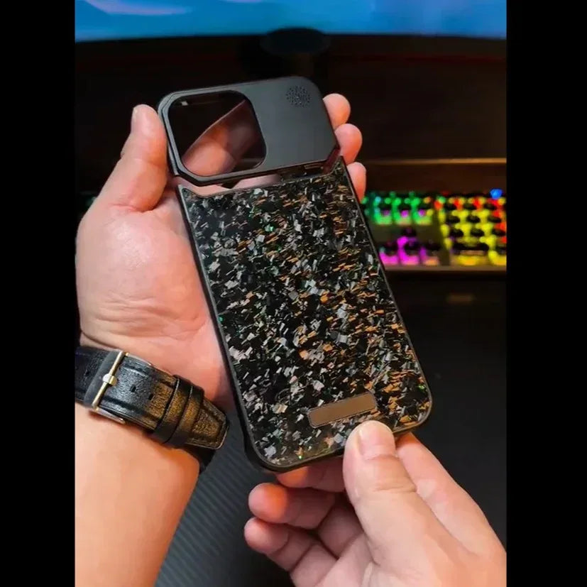 Forged Gems Metal Case iPhone 16 Pro Max - Three