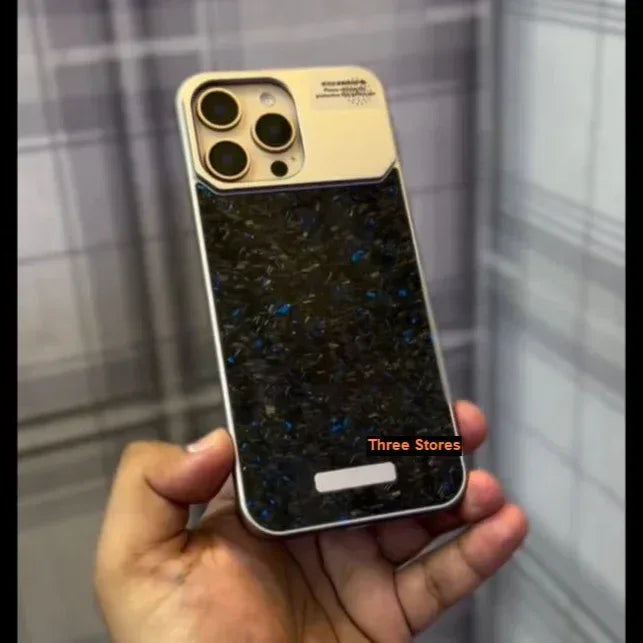 Forged Gems Metal Case iPhone 16 Pro Max - Three