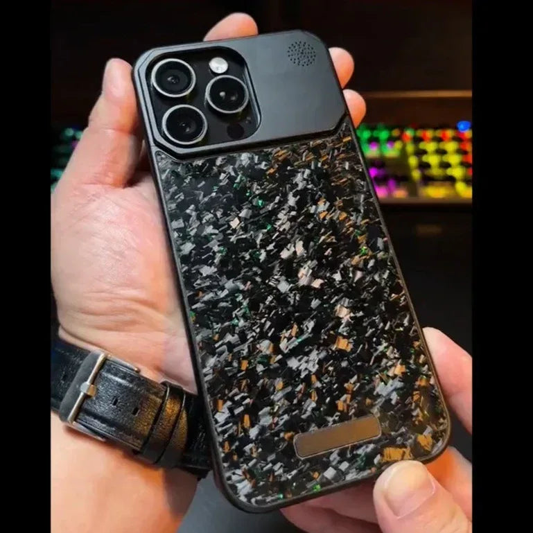 Forged Gems Metal Case iPhone 16 Pro Max - Three