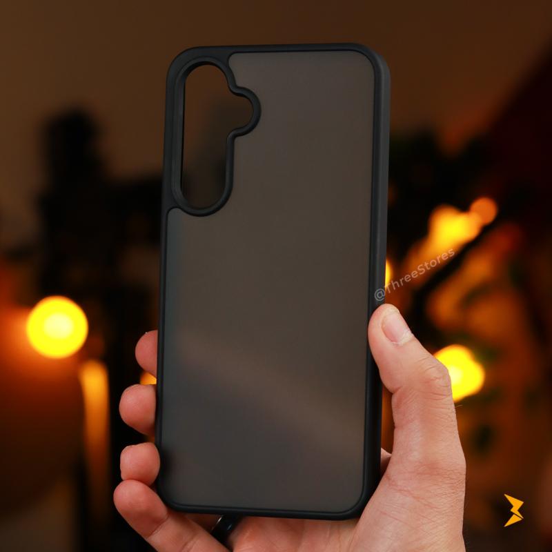 Frosted Back Anti-Fingerprint Case Samsung A15