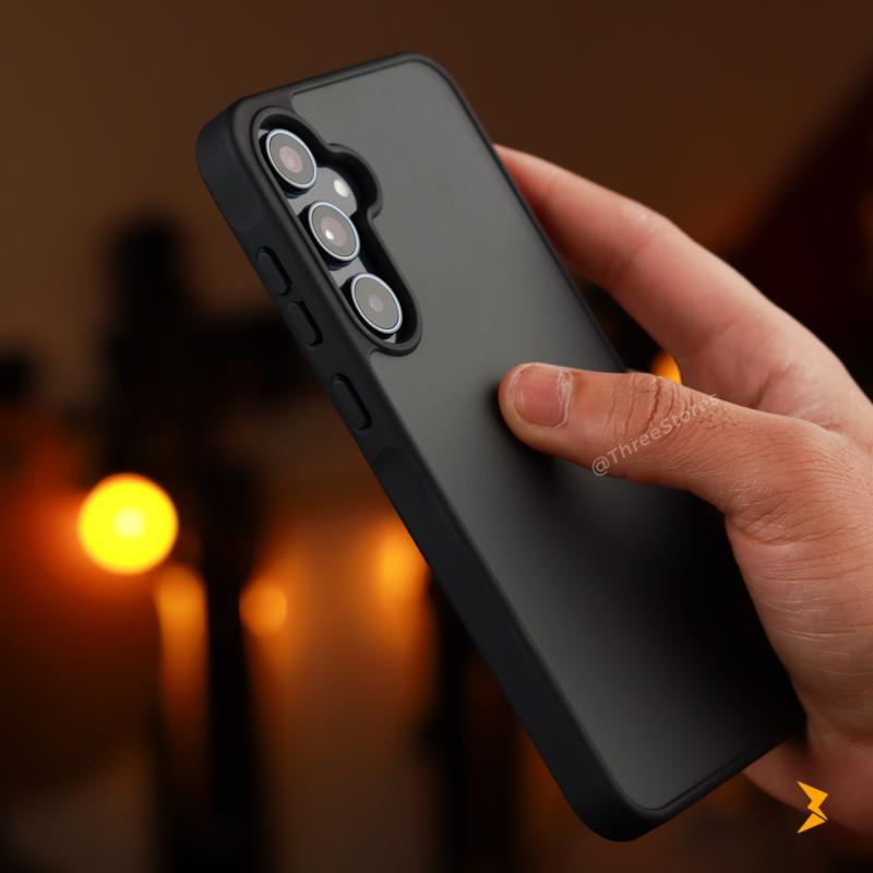 Frosted Back Anti-Fingerprint Case Samsung A15