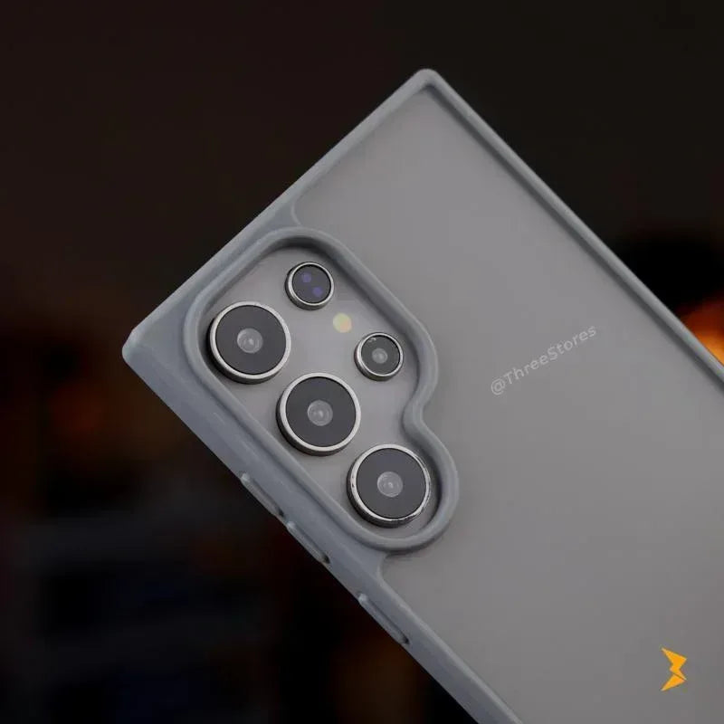 Frosted Back Anti-Fingerprint Case Samsung S25 Ultra - Three