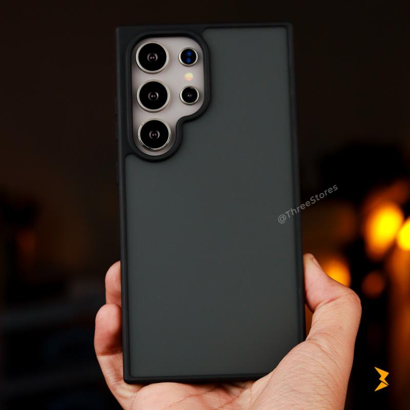 Frosted Back Anti-Fingerprint Case Samsung S25 Ultra