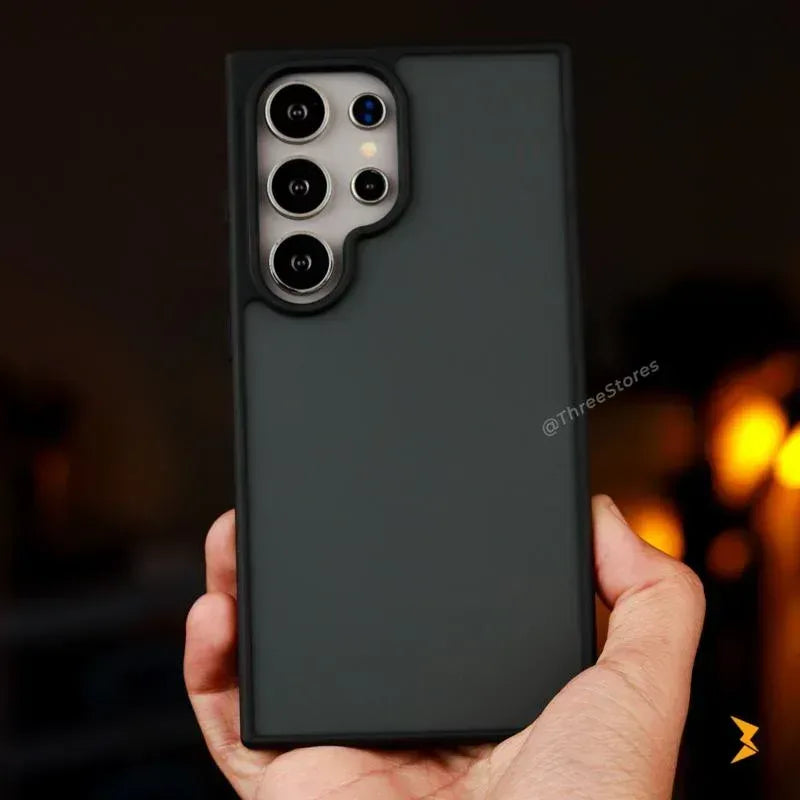 Frosted Back Anti-Fingerprint Case Samsung S25 Ultra - Three