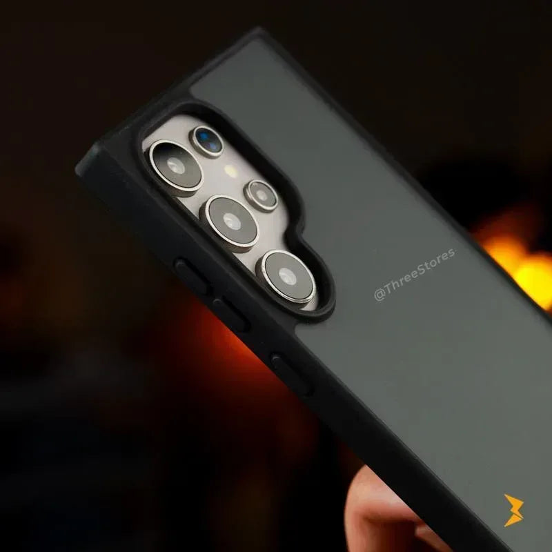 Frosted Back Anti-Fingerprint Case Samsung S25 Ultra - Three