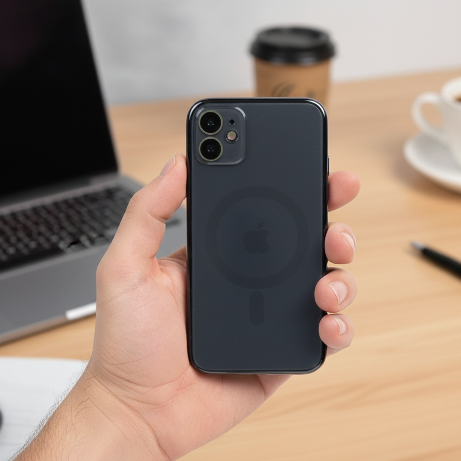 Frosted Glass Magsafe Case iPhone 11