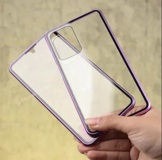 Full Body Metal Camera Protection Case Samsung A52 - Three
