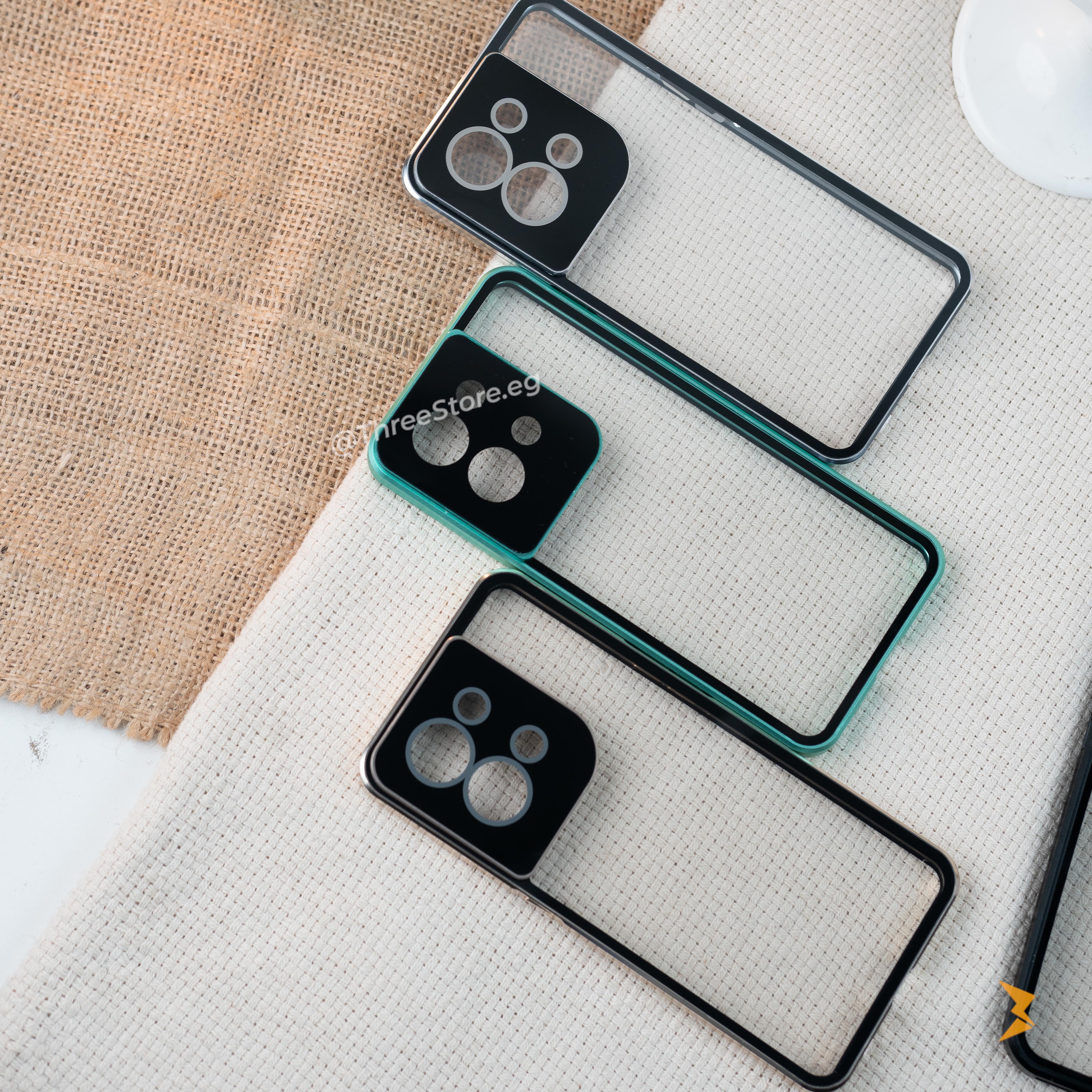 Full Body Metal Camera Protection Case Oppo Reno 8 5G