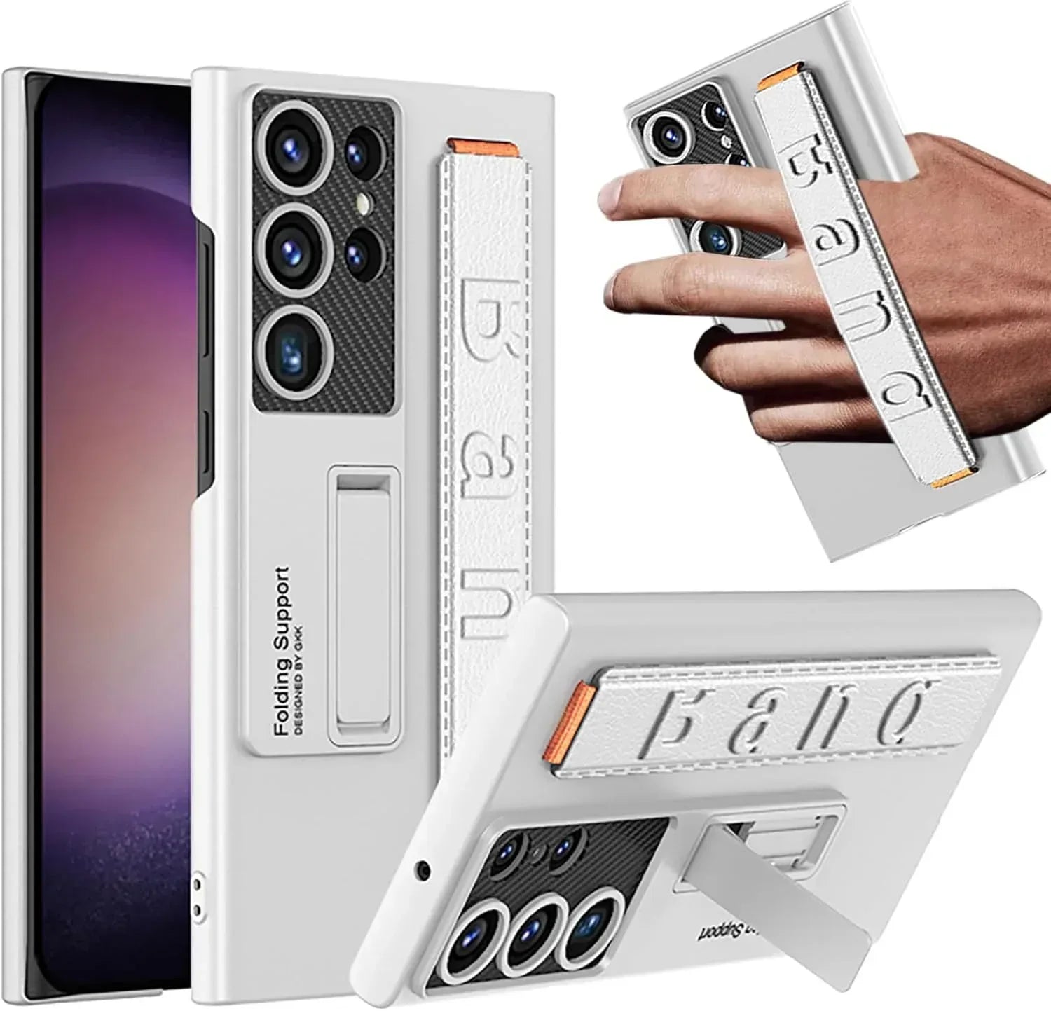 GKK Wristband Case with Holder Samsung S24 Ultra - Three
