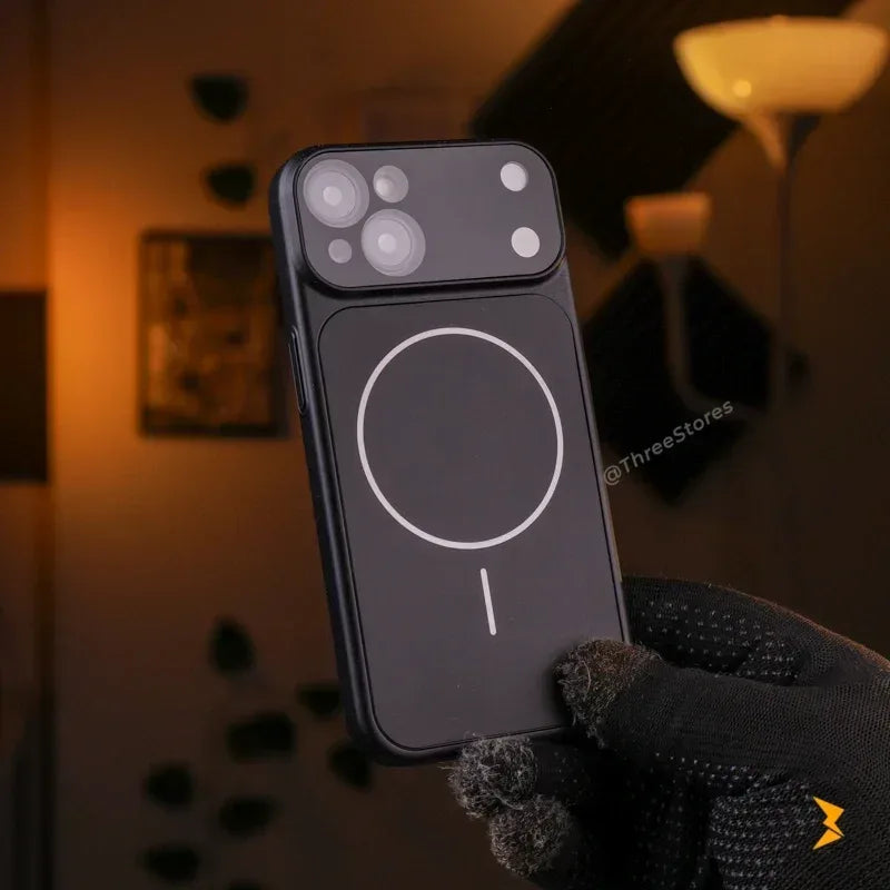 Genix Camera Protection Magsafe Case iPhone 14 - Three