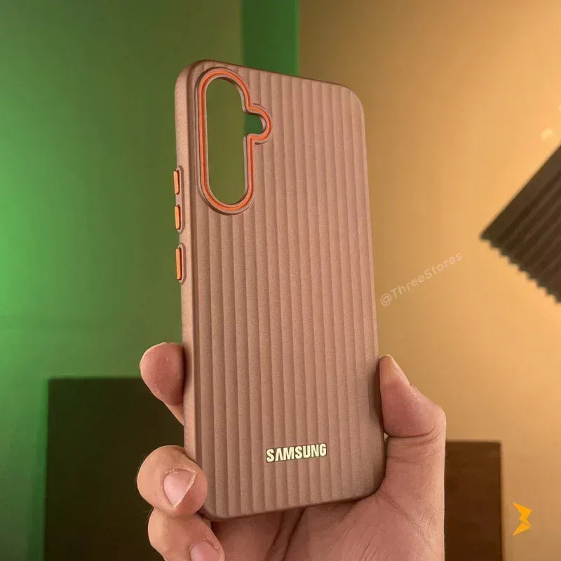 Geometric Stripes Case Samsung A54 - Three