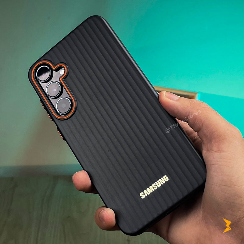 Geometric Stripes Case Samsung A34