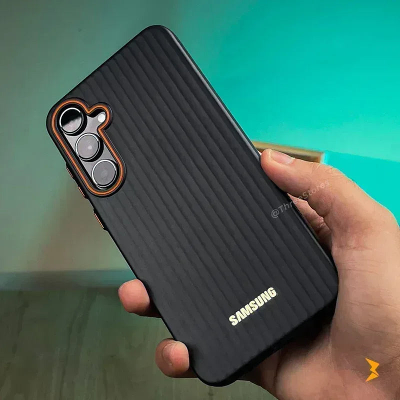 Geometric Stripes Case Samsung A54 - Three