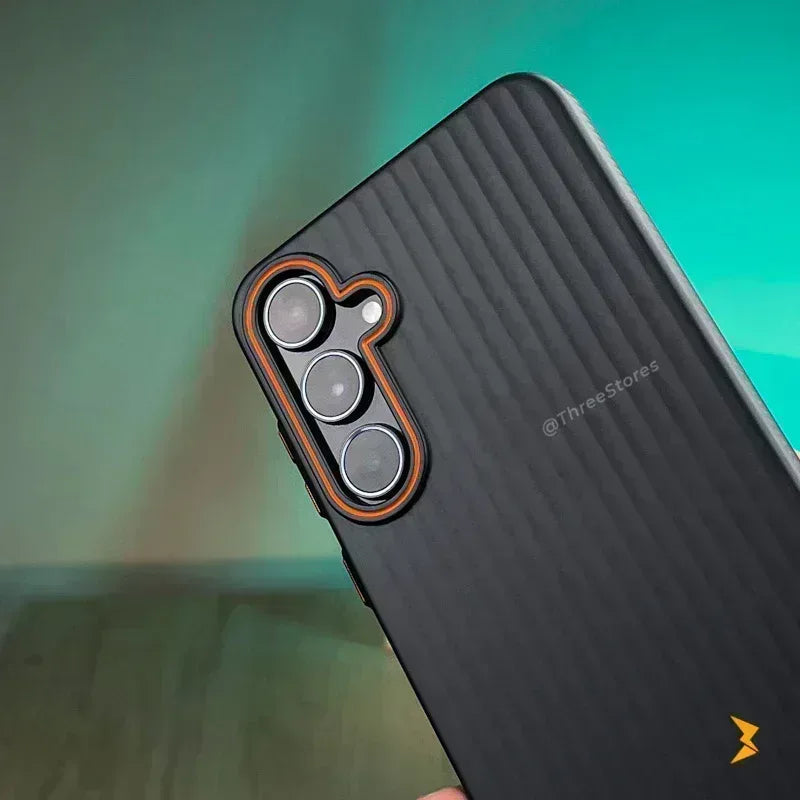 Geometric Stripes Case Samsung A54 - Three