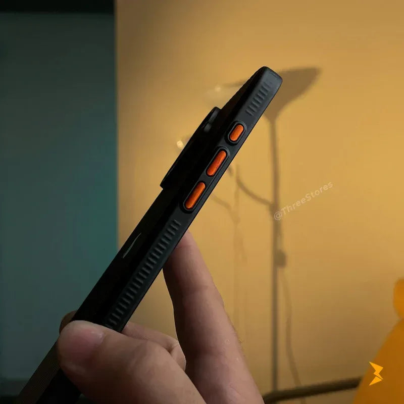 Geometric Stripes Case iPhone 16 Plus - Three