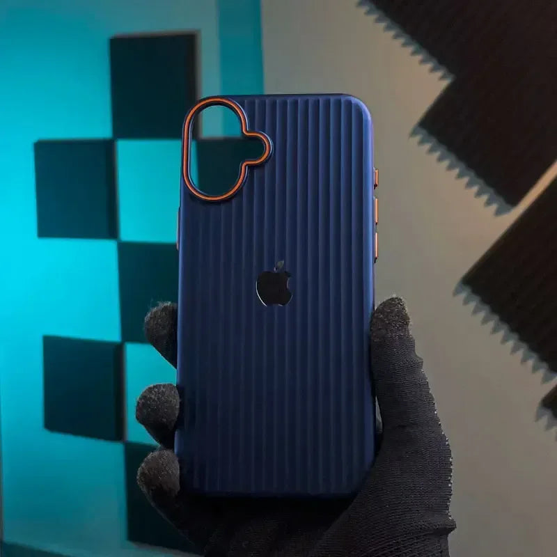 Geometric Stripes Case iPhone 16 Plus - Three