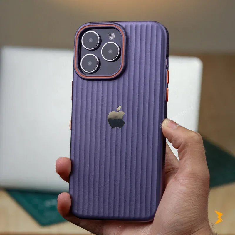 Geometric Stripes Case iPhone 14 Pro Max - Three