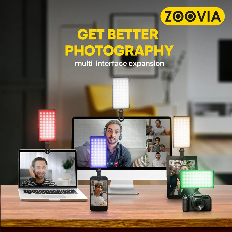 ZOOVIA RGB LED Video Rig with 4000mAh Battery RS-002