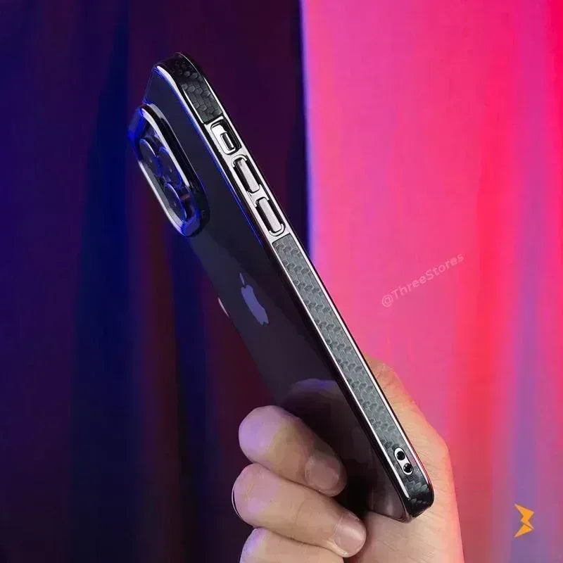 Glass Armor Shield Case iPhone 15 Pro Max - Three