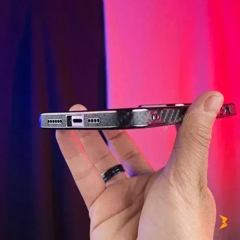 Glass Armor Shield Case iPhone 15 Pro Max - Three