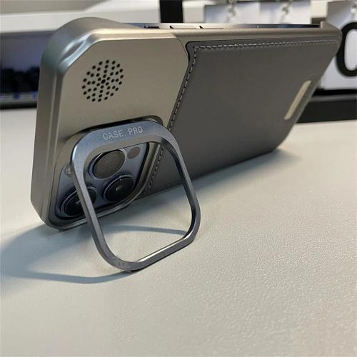 Glide Shell Kickstand Case iPhone 16 Pro Max - Three