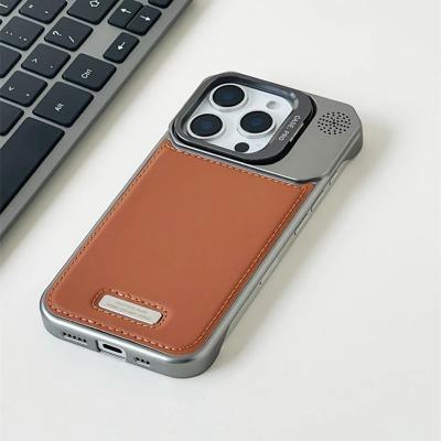 Glide Shell Kickstand Case iPhone 15 Pro Max - Three