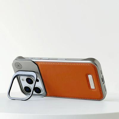 Glide Shell Kickstand Case iPhone 15 Pro Max - Three