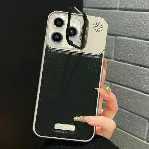 Glide Shell Kickstand Case iPhone 16 Pro Max - Three