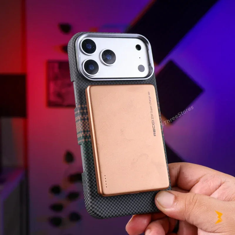 Glory Carbon Magsafe Case iPhone 17 Pro Max - Three